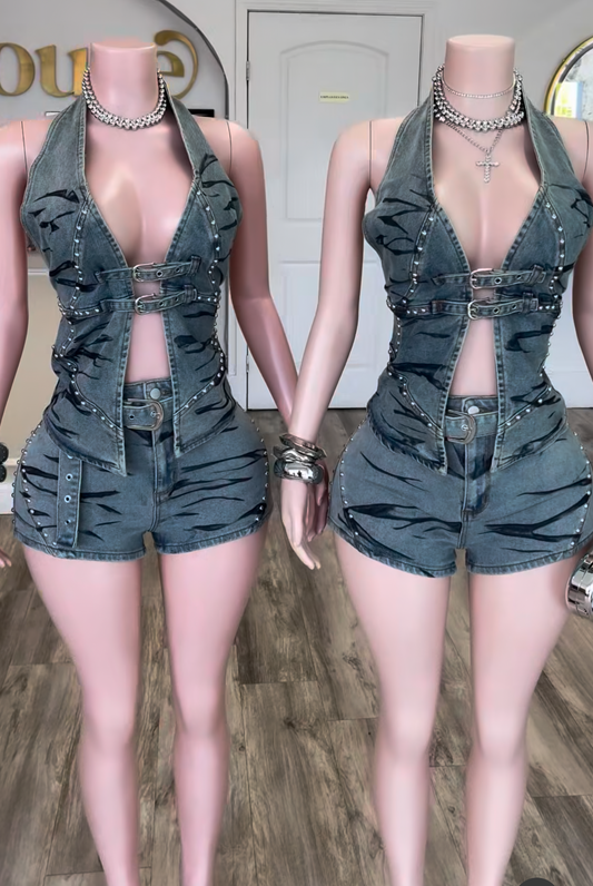 Dazzle Denim Set
