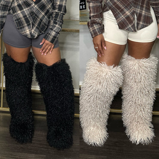Ski Fur Boots