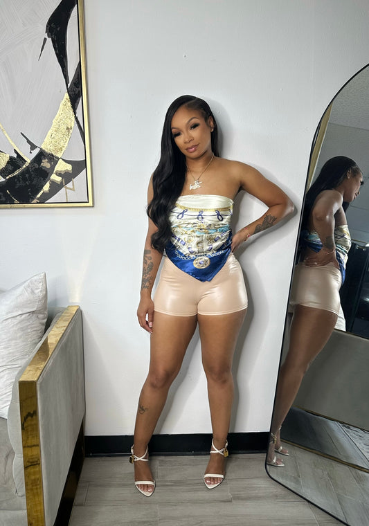 Penny Leather Shorts